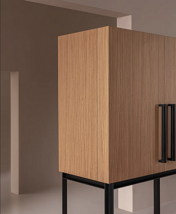 МДФ высокий шкаф с дверцами Orlando Light CASAMILANO фабрика CASAMILANO из Италии. Фото №7