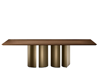 Прямоугольный деревянный стол Eforma Plai фабрика Eforma из Италии