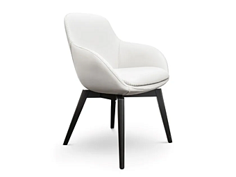 Кресло с подлокотниками из оленей кожи FORMITALIA Downtown фабрика FORMITALIA из Италии