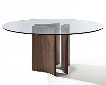 Круглый Обеденный Стол PORADA Alan Tondo 3 фабрика PORADA из Италии