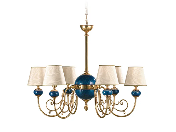 Подвесная лампа из латуни MARIONI Ville 01578 фабрика MARIONI из Италии. Фото №1