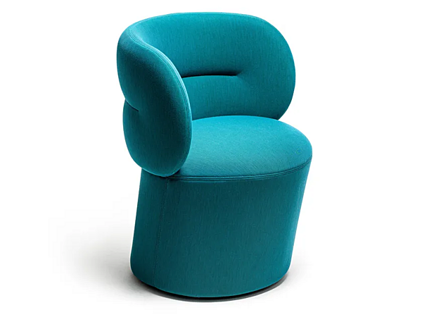 Кресло с обивкой из ткани и подлокотниками MOROSO Getlucky 061 фабрика Moroso из Италии. Фото №2