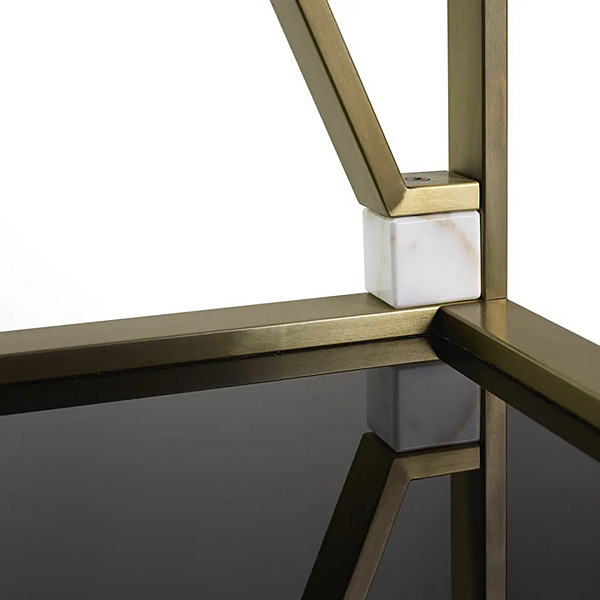 Секционный металлический книжный шкаф маленький MARIONI DEBBIE 02850 фабрика MARIONI из Италии. Фото №7