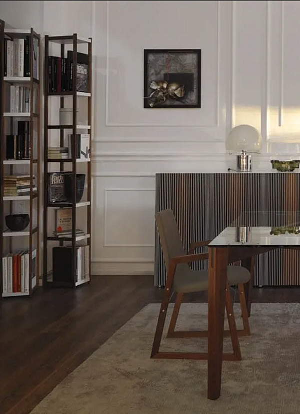Открытый книжный шкаф из дерева Casamania & Horm  Open Bookcase Singles фабрика Casamania & HORM из Италии. Фото №12