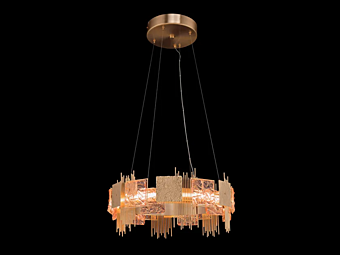 Подвесная LED лампа из стекла 60 см Rosaline Euroluce Lampadari Подвесная LED лампа из стекла 60 см Rosaline Euroluce Lampadari фабрика EUROLUCE LAMPADARi из Италии