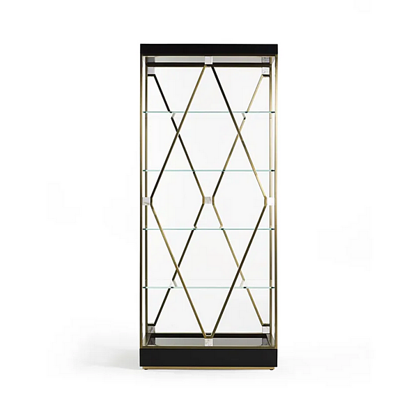 Секционный металлический книжный шкаф маленький MARIONI DEBBIE 02850 фабрика MARIONI из Италии. Фото №2