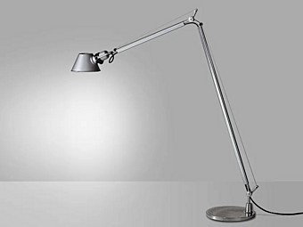 Настольная лампа из алюминия с регулировкой света Artemide Tolomeo Reading A013900, A013930, A0131W00, A013100 фабрика Artemide из Италии