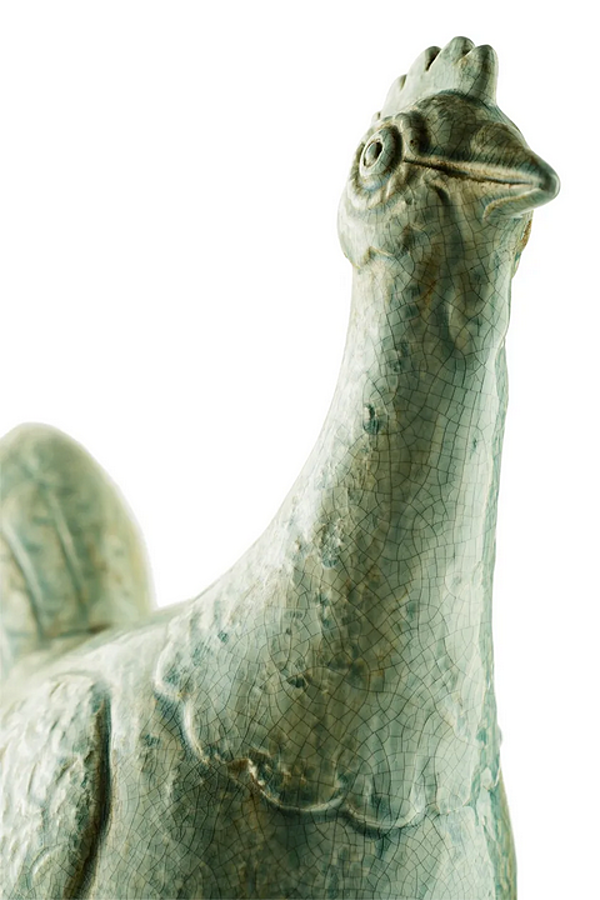 Керамическая скульптура Птица короткая MARIONI POP 00996B фабрика MARIONI из Италии. Фото №4