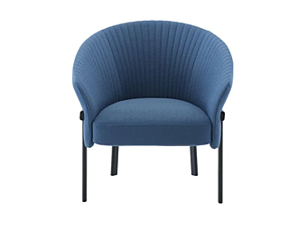 Кресло с подлокотниками из ткани LIGNE ROSET Valmy 14220110/20/00 фабрика LIGNE ROSET из Италии