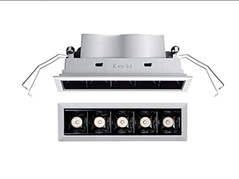 Встраиваемый светодиодный спот для подвесного потолка овальной формы iGuzzini Laser Blade AGGR001395 фабрика iGuzzini из Италии