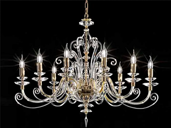 Люстра из хрусталя с кристаллами Swarovski Alicante Ellipse L10 Euroluce Lampadari фабрика EUROLUCE LAMPADARi из Италии