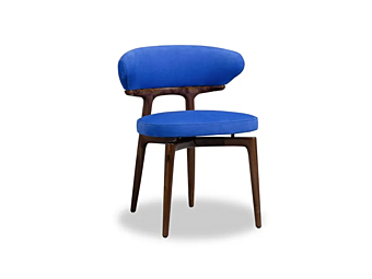 Стул с мягкой спинкой из кожи BAXTER Clotilde фабрика BAXTER из Италии