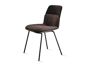 Стул с обитой спинкой из ткани Barbican Molteni & C Стул с обитой спинкой из ткани Barbican Molteni & C фабрика Molteni & C.(+VITRA) из Италии