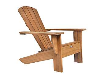 Кресло из массива дерева для улицы и сада ROYAL BOTANIA New England NEH 85TK фабрика ROYAL BOTANIA из Италии