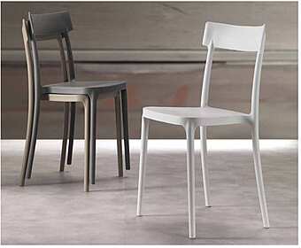 Стул из металла и полипропилена ARREX A077 фабрика ARREX из Италии