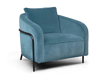 Кресло с обивкой из ткани FORMITALIA Charleston S фабрика FORMITALIA из Италии