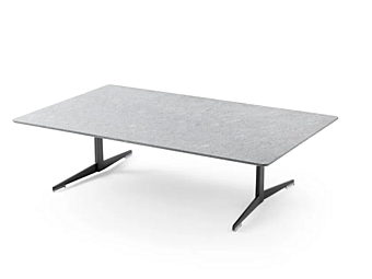 Прямоугольный кофейный стол из камня FLEXFORM Fly Прямоугольный кофейный стол из камня FLEXFORM Fly фабрика FLEXFORM из Италии