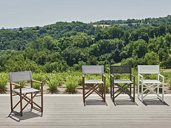 Кресло с подлокотниками из материала Batyline VARASCHIN Batyline Director Victor 2911 фабрика VARASCHIN из Италии