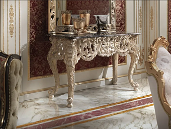Прямоугольный консольный стол из дерева MODENESE GASTONE 15609 Прямоугольный консольный стол из дерева MODENESE GASTONE 15609 фабрика MODENESE GASTONE из Италии