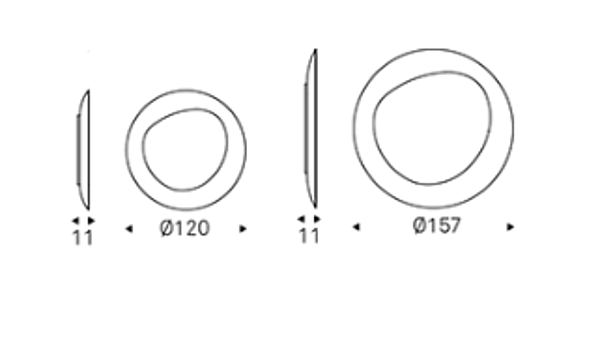 Зеркало CATTELAN ITALIA Lorenzo Remedi COSMOS фабрика CATTELAN ITALIA из Италии. Фото №4