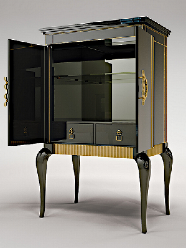 Бар BRUNO ZAMPA FRITZ bar cabinet  фабрика BRUNO ZAMPA из Италии. Фото №2