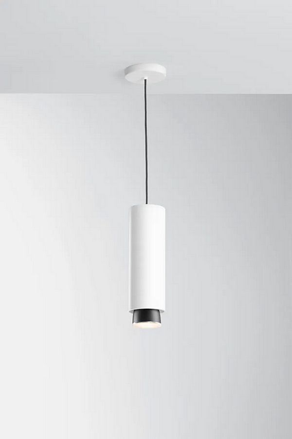 LED подвесная лампа из стекла Fabbian Claque F43 фабрика Fabbian из Италии. Фото №3