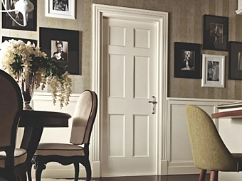 Дверь с петлями из дерева Donatello Martini Interiors Дверь с петлями из дерева Donatello Martini Interiors фабрика MARTINI INTERIORS из Италии