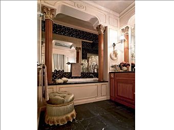 Деревянный комплект мебели для ванной комнаты Convivio Martini Interiors Деревянный комплект мебели для ванной комнаты Convivio Martini Interiors фабрика MARTINI INTERIORS из Италии