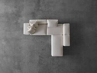 Диван TWILS T-Pad COMP. 3 фабрика TWILS (VENETA CUSCINI) из Италии