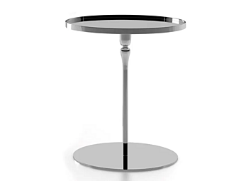 Круглый боковой столик из металла F.lli ORSENIGO Plate фабрика ORSENIGO из Италии