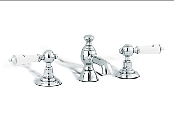 Смеситель для раковины с тремя отверстиями из латуни Gentry Home Berkeley фабрика Gentry Home из Италии