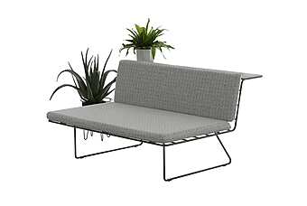 Скамья IL LOFT Outdoor Collection SOL04 фабрика IL LOFT из Италии