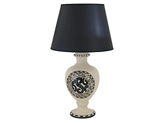 Керамическая настольная лампа Moresco L'Antica Deruta MR/563/L/50 фабрика L'Antica Deruta из Италии