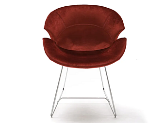 Кресло с обивкой из ткани   GIOVANNETTI Daisy фабрика GIOVANNETTI из Италии