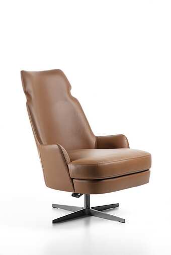 Кресло с подлокотниками из ткани CARPANELLI  Bergere Shape PO88 фабрика CARPANELLI из Италии