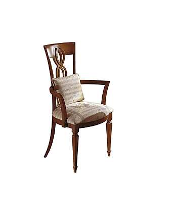 Кресло с подлокотниками CARPANELLI Treccia  S157 фабрика CARPANELLI из Италии