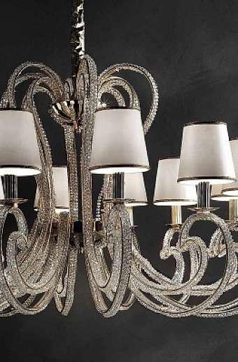 Люстра MASIERO (EMME PI LIGHT) LUXURY cristalry Gold / 8