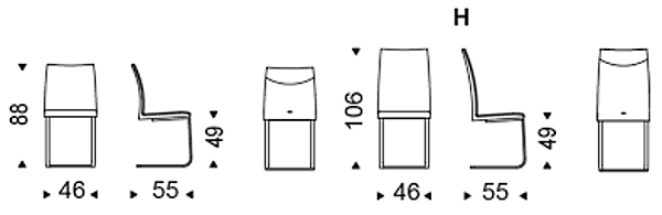 Стул CATTELAN ITALIA Paolo Cattelan JANET фабрика CATTELAN ITALIA из Италии. Фото №8