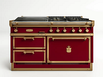 Профессиональная кухонная плита из стали Officine Gullo OGS148 фабрика Officine Gullo из Италии