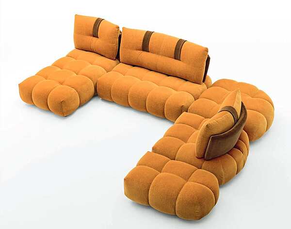 Шезлонг с мягкой спинкой из ткани AERRE ITALIA Shinobi SHINOB   M01F0 фабрика AERRE ITALIA из Италии. Фото №2