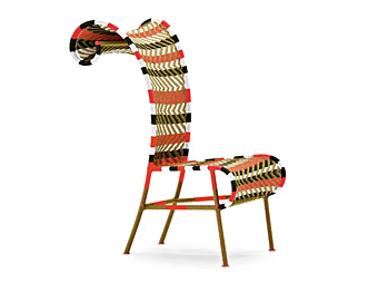 Кресло с мягкой спинкой из полиэтиленового волокна MOROSO Shadowy 050 фабрика Moroso из Италии