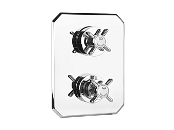 Встраиваемый термостатический душевой смеситель из стали Victoria Gaia Mobili фабрика GAIA из Италии