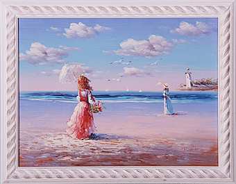 Картина Italy art. L43 Прогулка у моря