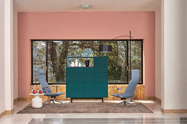 Высокий буфет из дерева Cappellini  Easy EAS11 фабрика Cappellini из Италии. Фото №2