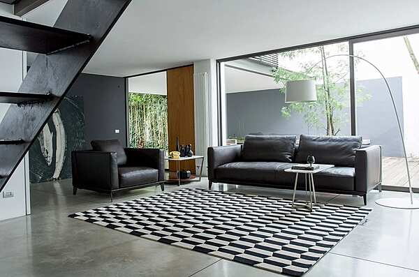 Кресло ALBERTA SALOTTI Armchair & Chaise Longue Collection "Bowie" 1BOW310 фабрика ALBERTA SALOTTI из Италии. Фото №3