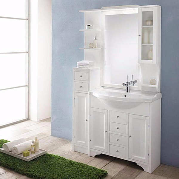 Фабрика EBAN Eleonora Modular светлая мебель для ванной комнаты фабрика EBAN (Италия) из Италии. Фото №1