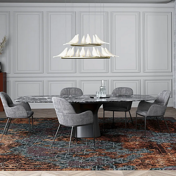 Подвесная лампа из стеклянного муранского стекла LIGHT OF LOVE 6 MULTIFORME SS3380-6 фабрика MULTIFORME из Италии. Фото №3