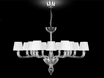 Люстра из муранского стекла ручной работы MULTIFORME COCO фабрика MULTIFORME из Италии