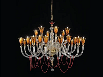 Люстра с кристаллами Сваровски Claire L12 6 6 Euroluce Lampadari Люстра с кристаллами Сваровски Claire L12 6 6 Euroluce Lampadari фабрика EUROLUCE LAMPADARi из Италии
