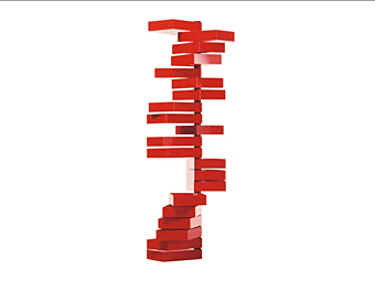 Комод с 20 вращающимися ящиками из пластика Cappellini Revolving Cabinet PC_15